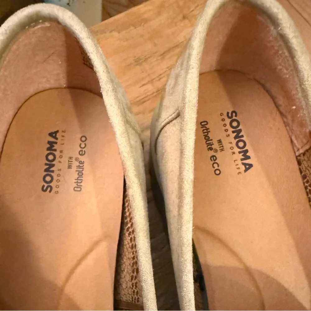 Sonoma Tan Suede Loafers - Picture 4 of 7